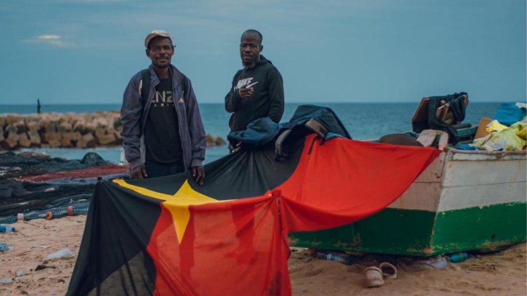 Angola’da günlük yaşamdan bir kare
